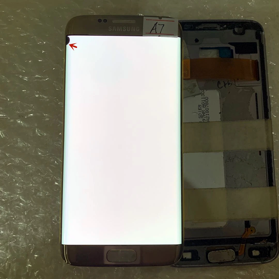 

SUPER AMOLED 5.5" for SAMSUNG Galaxy S7 edge G935 G935F Display Touch Screen Digitizer Assembly With Defect screen