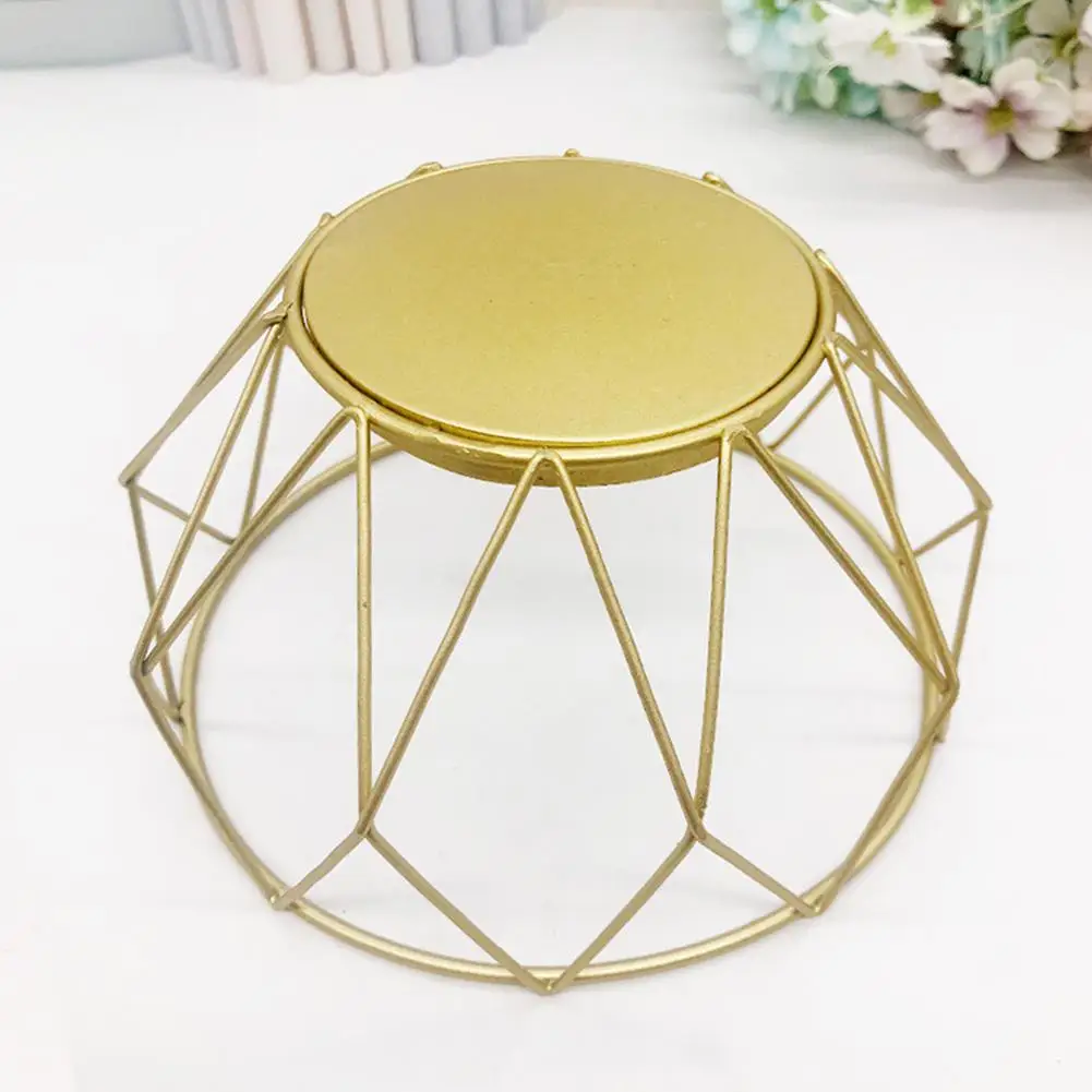 AsyPets золотой цвет зеркальная поверхность подсвечник геометрической формы