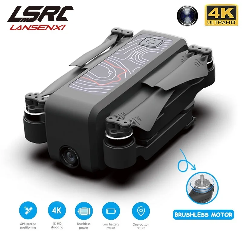 lsrc новый gps дрон камера 5g и wifi fpv hd 4k кам