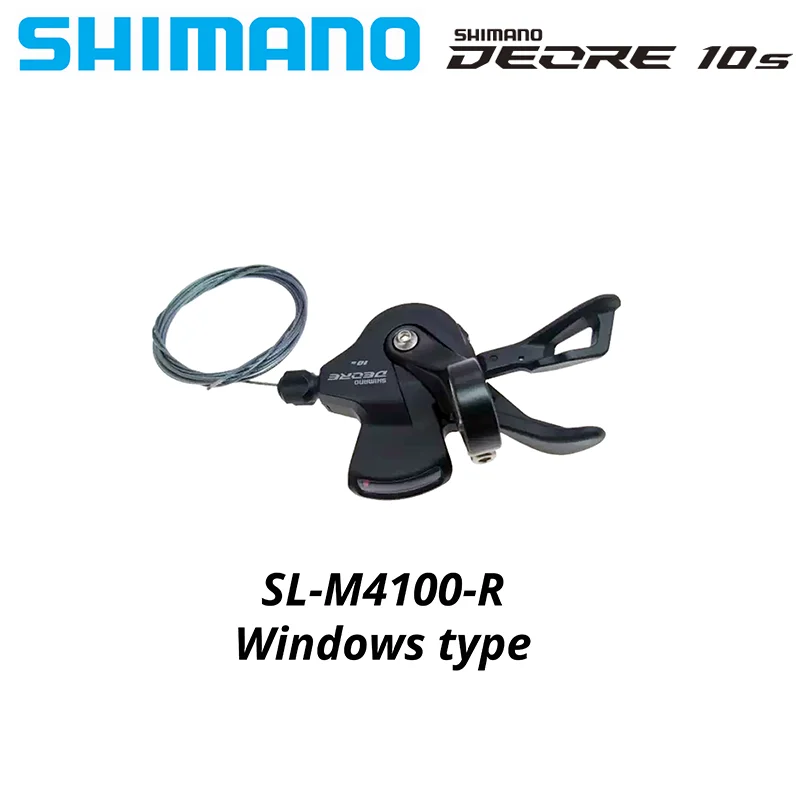 Shimano Deore M4100 1x10S MTB велосипедные переключатели указано SL рычаг переключения