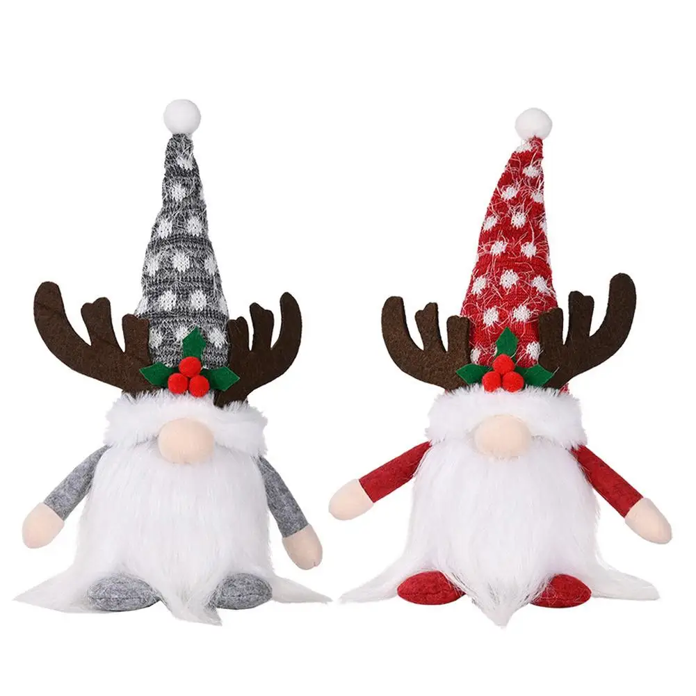 

Christmas Gnome Decoration Plush Holiday Gnome Ornament Glowing Dwarf For Christmas Gift To Friends And Families