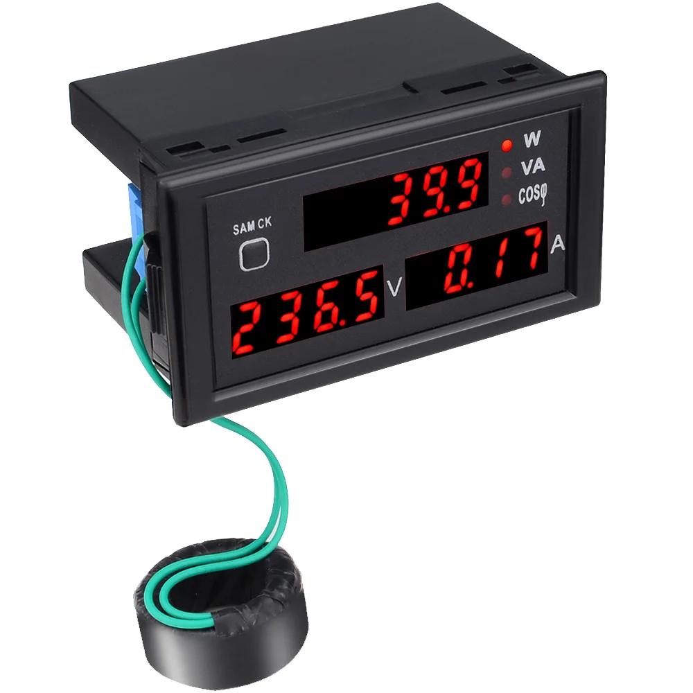 Высокое качество мульти Функция AC80 300V 100A Мощность метр DL69 2048 цифровой Дисплей