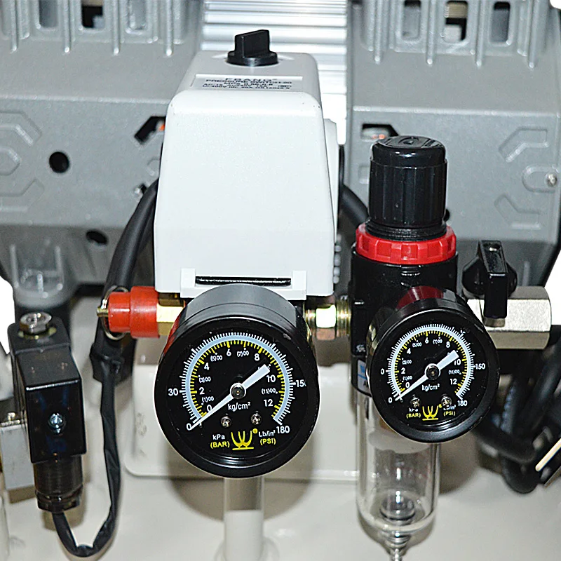 Небольшой воздушный компрессор бесшумный портативный стоматологический