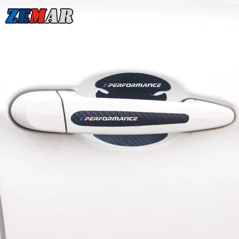 Защитная пленка на дверную ручку автомобиля наклейки для BMW 5 серии E39 E60 E61 F10 F11 F07