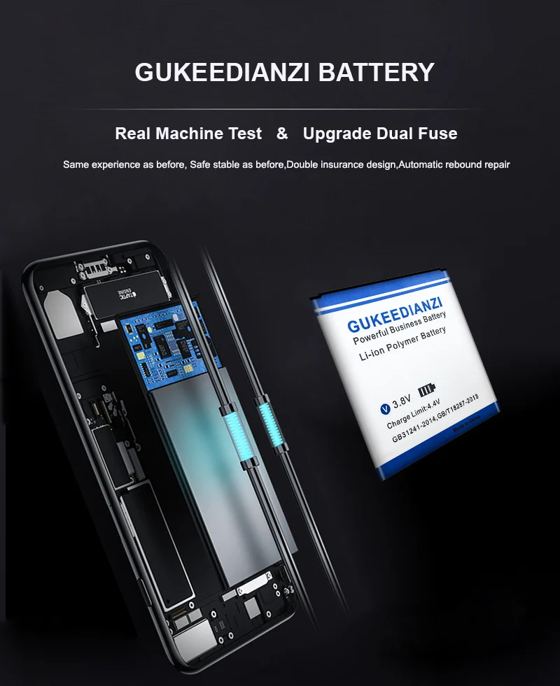 Аккумулятор GUKEEDIANZI B600BE B600BC 4600 мАч для Samsung Galaxy S4 SIV (S4 Active) i9500 i9505 i9295 G7106 G7100 GalaxyS4 -