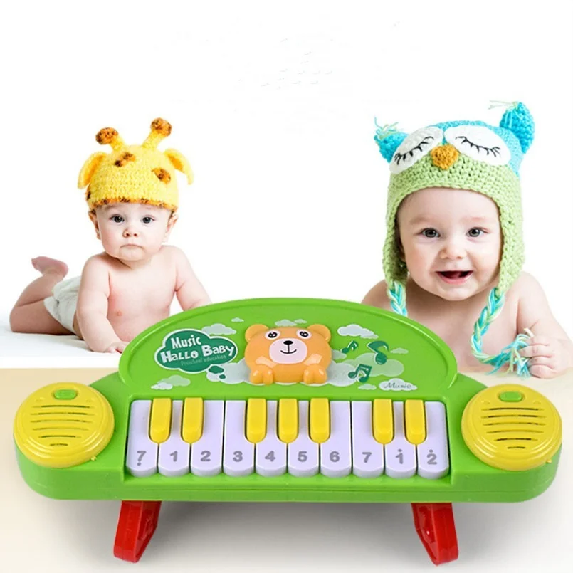 Детские игрушки 13-24 месяцев, музыкальный инструмент, игрушка, детское животное, пианино, развивающая детская игрушка, подарок для детей