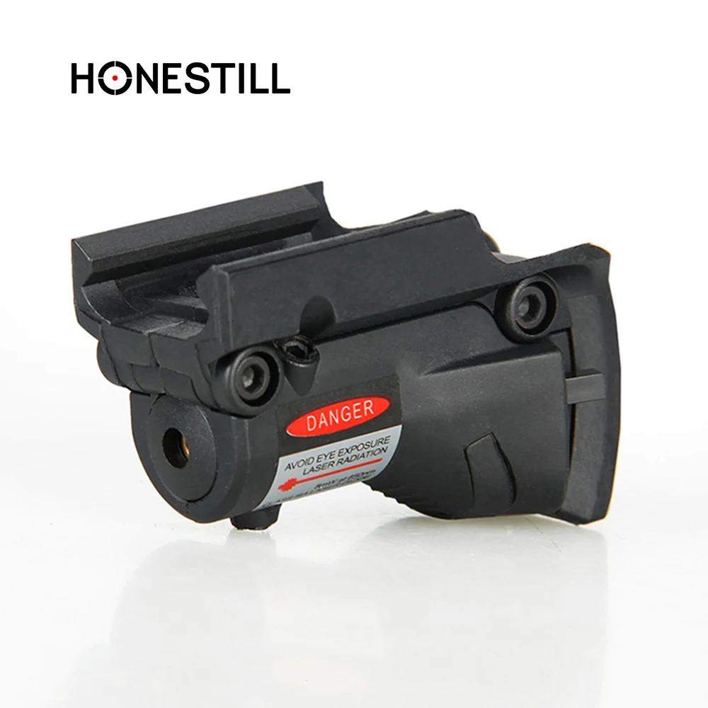 Тактический лазерный прицел 5 МВт с красной точкой для винтовки страйкбол Glock 17 19