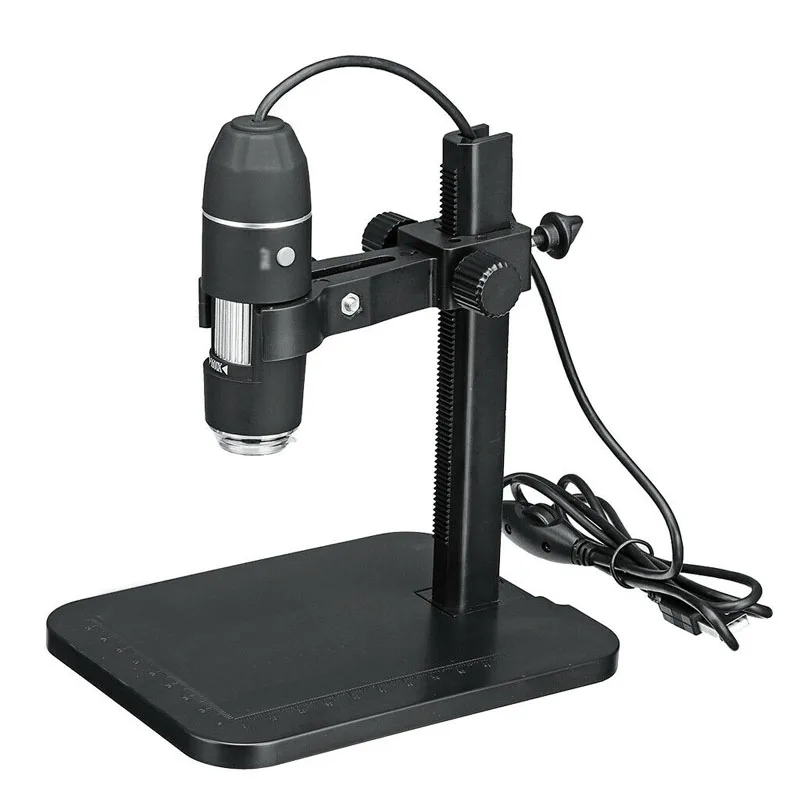 3 in 1 usb 1600x digital microscope type c electronic microscope camera zoom magnifier endoscope 8 leds 2mp with lifting stand free global shipping