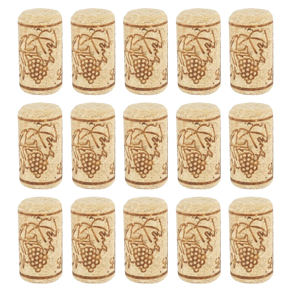 100pcs Wood Bottle Cork Wine Reusable Creative Functional Portable Sealing Stopper Tool Bar Tools | Дом и сад