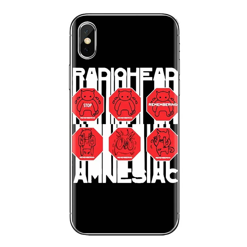 Рок-группы Radiohead для LG G3 G4 мини G5 G6 G7 Q6 Q7 Q8 Q9 V10 V20 V30 X Мощность 2 3 K10 K4 K8 2017 прозрачные