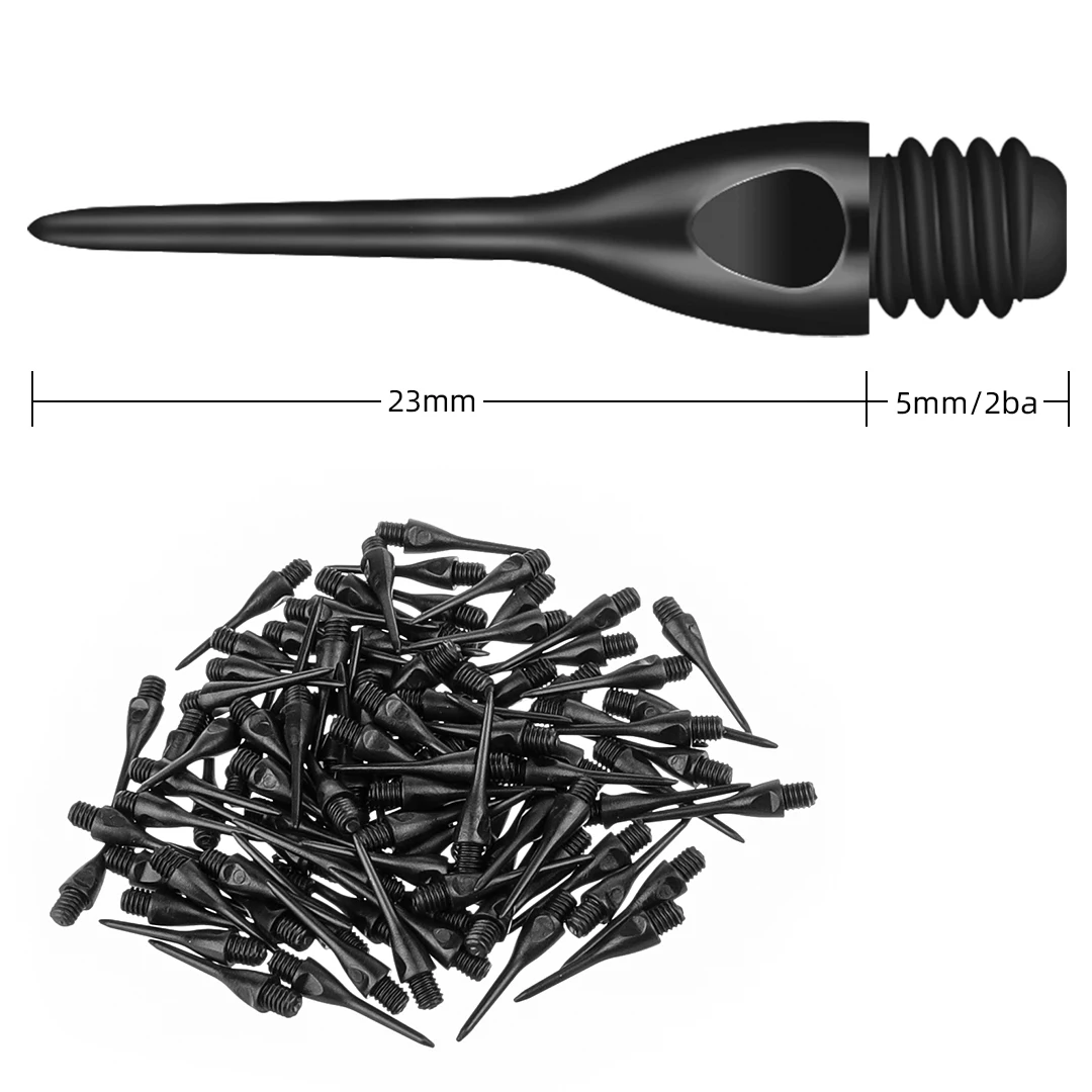 CyeeLife 100 шт Профессиональные Пластиковые дротики наконечников запасной дротик