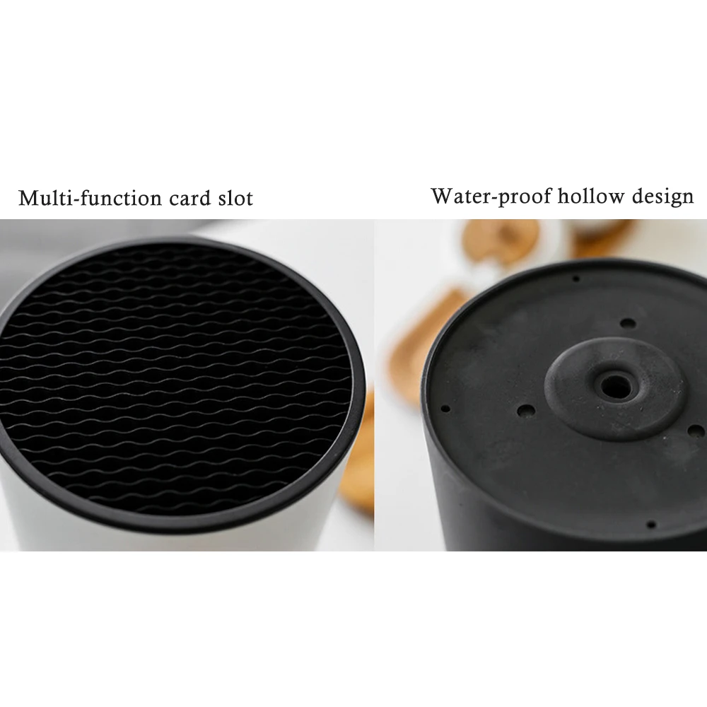 

Kitchen Knife Storage Rack Circular Plug-in Storage Knife Holder Multifunctional Wave-shaped Knife Holder General Kitchen