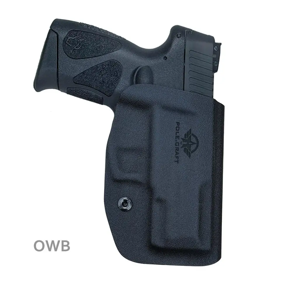 PoLe.Craft Kydex OWB Holster For Taurus G2C 9mm & Millennium PT111 G2 / PT140 пистолеты Чехол пояс для переноски