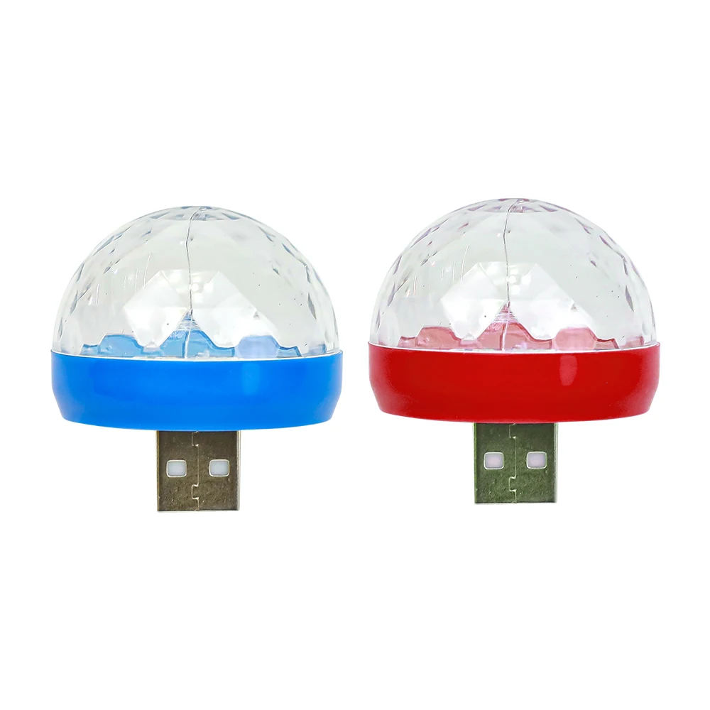 

Миниатюрный светодиодный RGB проекционный светильник, портативный USB диско-шар с сотовым телефоном, сценическое освещение с эффектом s, свети...