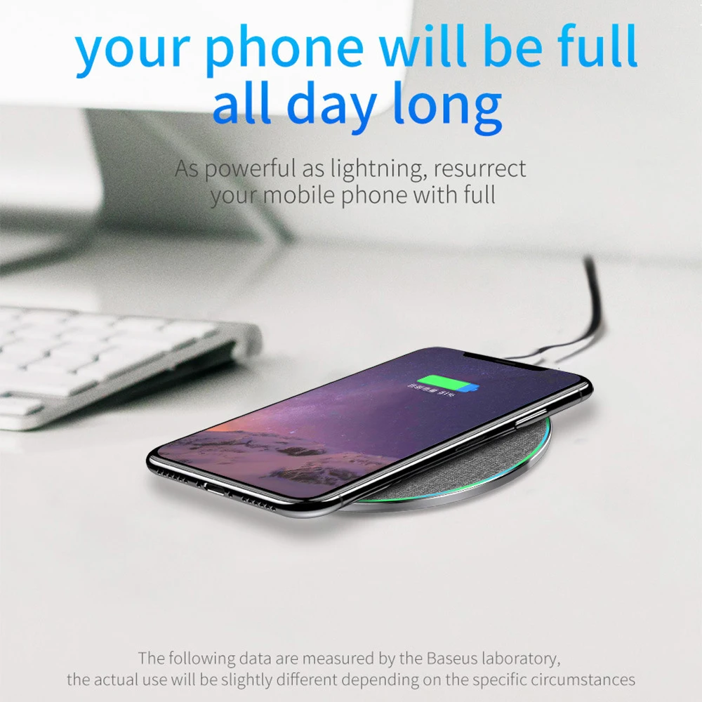 Беспроводное зарядное устройство 15 Вт для iPhone 11 Pro/X/Xs Max/XR/8 Plus|Зарядные устройства