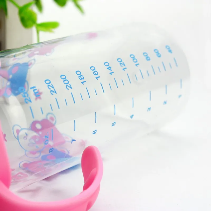 PP детские бутылочки для кормления воды соломенная бутылочка обучения