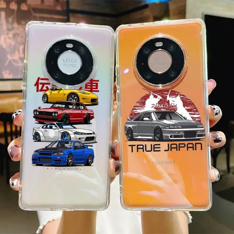 

car eat sleep JDM Phone Case For Huawei P20 30 pro lite Psmart 2019 Y5 6 7 Honor 8 10 i lite Mate 20lite