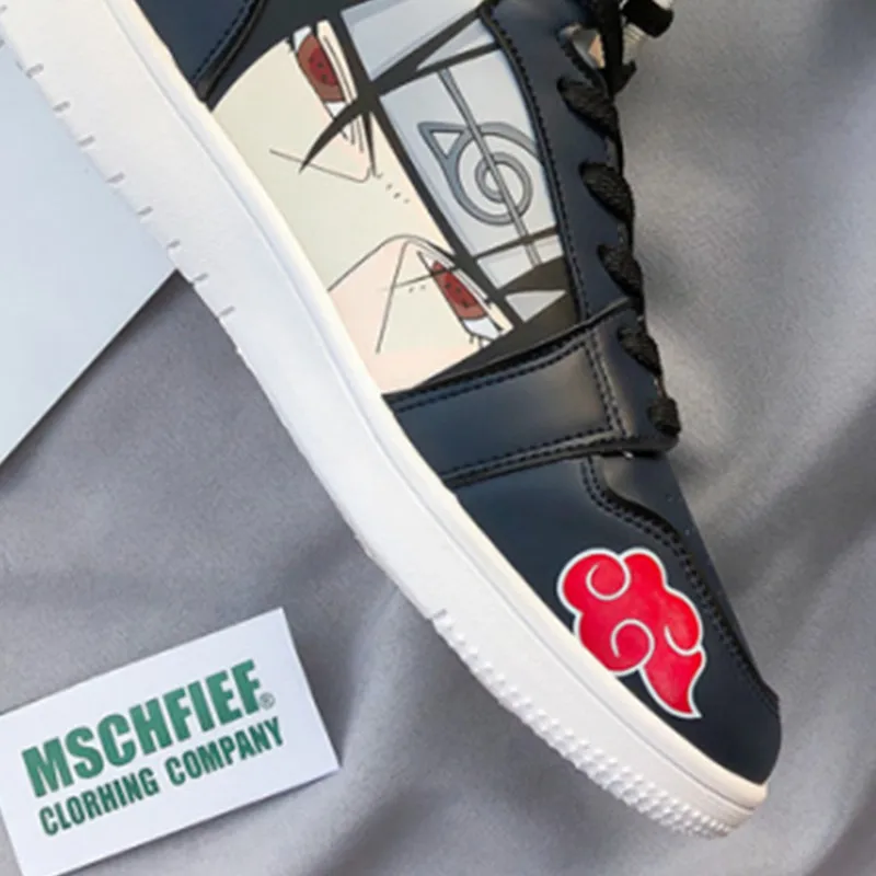 Классические ботинки в стиле героев аниме Обувь для мужчин хип хоп мода