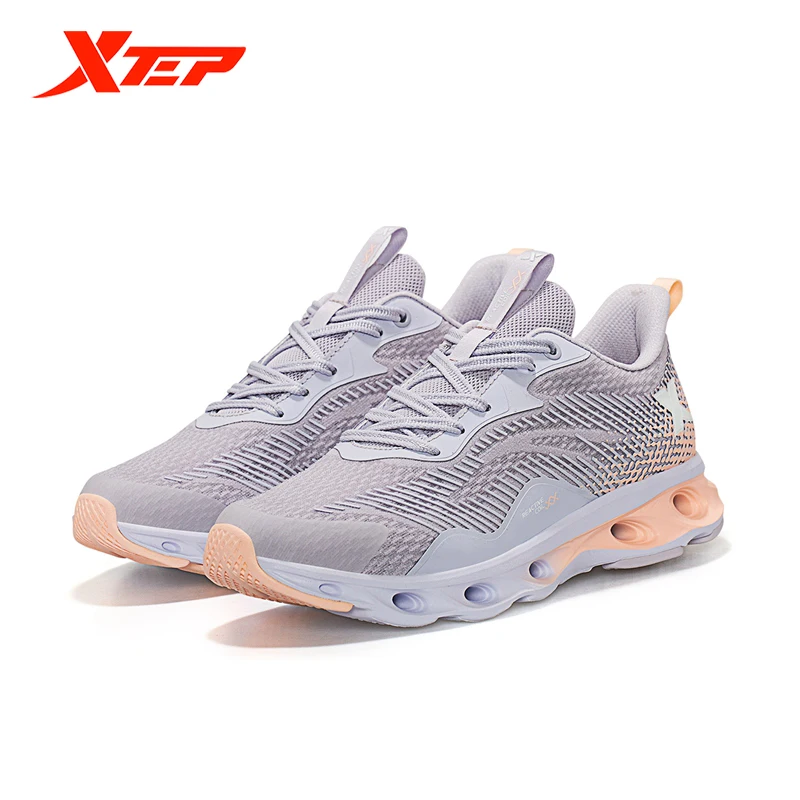 Xtep Women Running Shoes Reactive Coil New Sports Shoes Casual Light Weight Women's Sneaker For Outdoor Training 879118110076