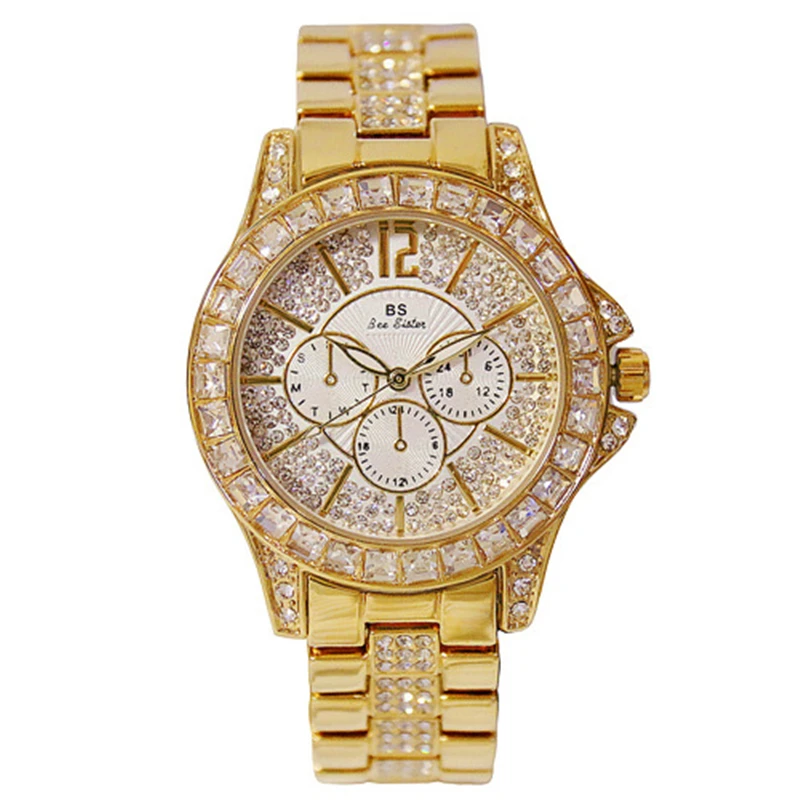 Часы наручные женские кварцевые под розовое золото 2019 | Наручные часы