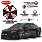 Лидер продаж, Виниловая наклейка Umbrella Corporation, 2 шт., декоративная наклейка на переднее ветровое стекло, заднее стекло, наклейка, автомобильные аксессуары