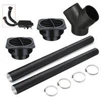 75mm diesel heater pipe duct warm air outlet for webasto for eberspacher for propex diesel heater vent hose clips set