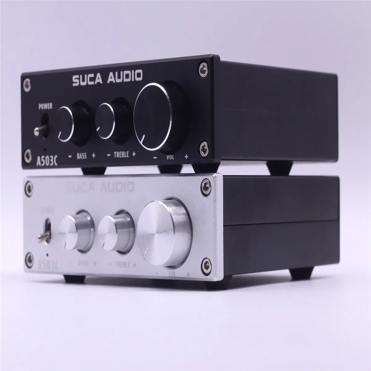 

SUCA TPA3116D2 Subwoofer Amplifier 2.1 Channel High Power Home Audio Amplifiers Amplificador 2*50W+100W With bluetooth 5.0