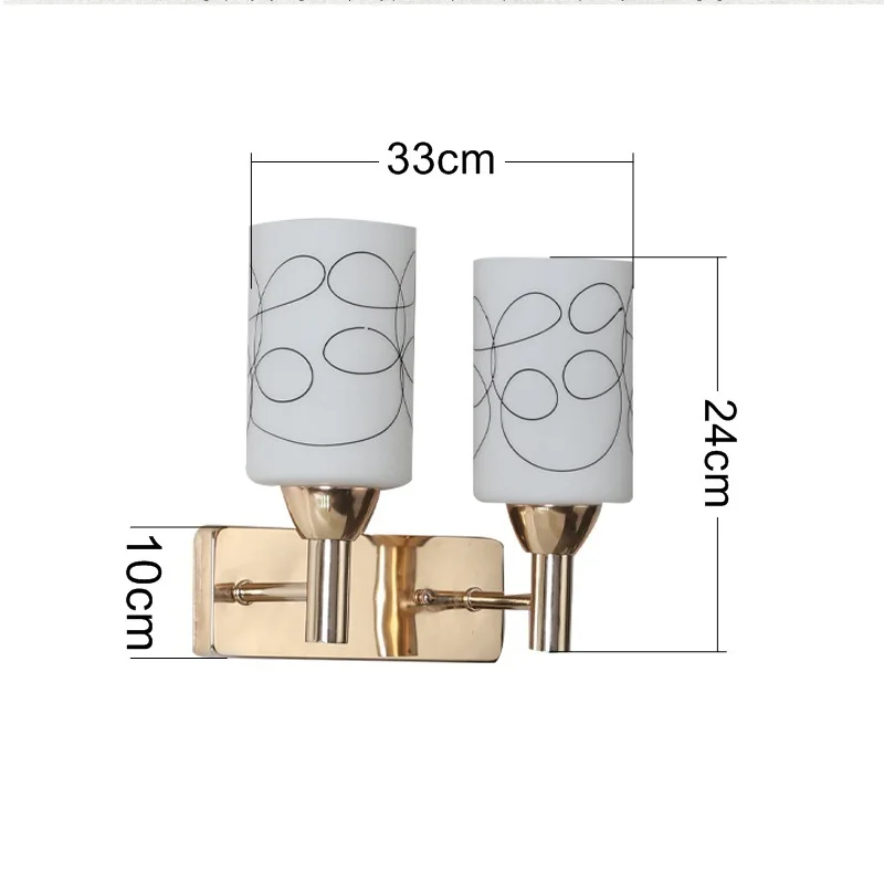 

Wall Lamp Modern Bedroom Bedside Living Room Aisle Corridor Stairs Modern Indoor Sconce Home Decorative Light Fixture