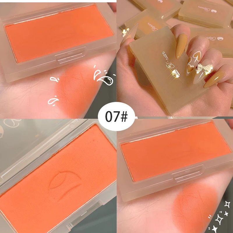 Новая палитра румян для макияжа красные румяна и стойкие натуральные Румяна с