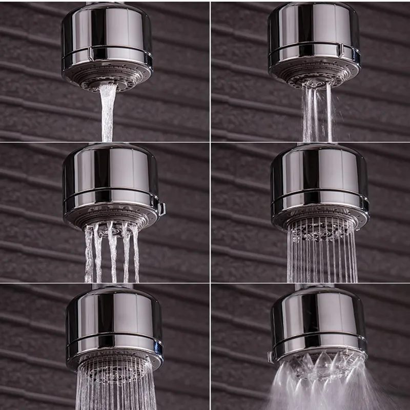 

ABS Plastic Multifunctional Pressurized Shower Head For Bathroom Shower Accessories