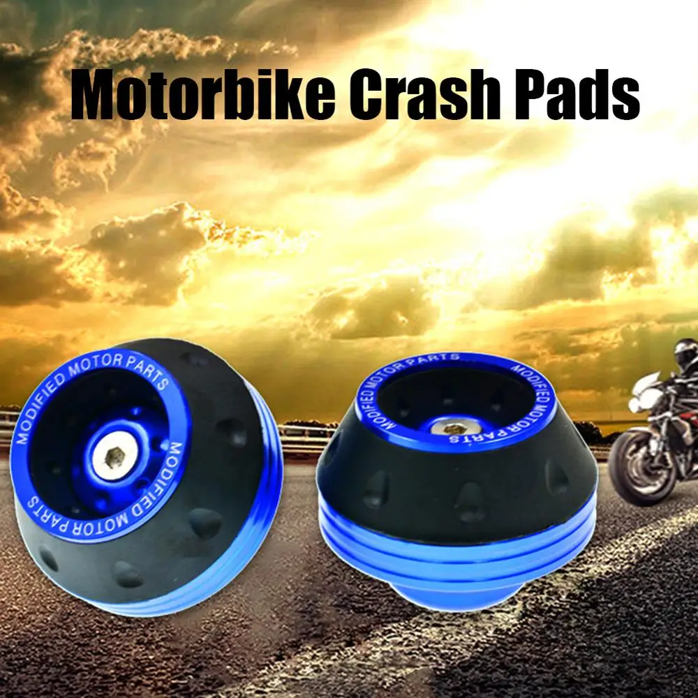 

Wheel Protection Motorbike Crash Pads Colorful Protector Motorcycle Crash Protect Motocross Crash Pad Wheel Frame Slider Moto