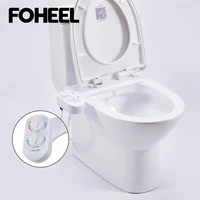 foheel toilet seats bidet toilet seat cover bathroom bidet faucet simple clean toilet seat cover bidet sprayer hot cold water