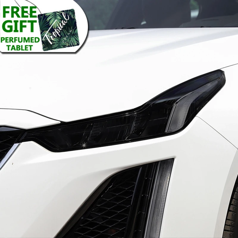 

2 шт., автомобисветильник наклейки для Cadillac CT5 2020