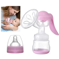 150ml portable silicone suction bottles baby nipple breast feeding breast milk pumps manual feeding nipple postpartum supplies