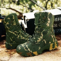 brand army green military tactical boots men outdoor sport climbing boots men trekking shoes mountain waterproof hunting boots