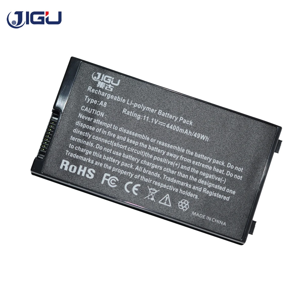 

JIGU Laptop battery For Asus A32-A A32-A8 A8 A8000 A8A A8FA8H A8J A8M A8N A8Z N80 N81 X61 Z99 11.1v