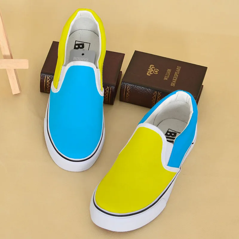 Женская повседневная обувь на плоской подошве размера плюс женские тканевые