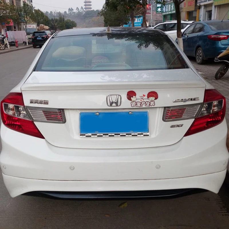 Спойлер для Honda Civic 2012 2013 задний спойлер багажника высококачественный