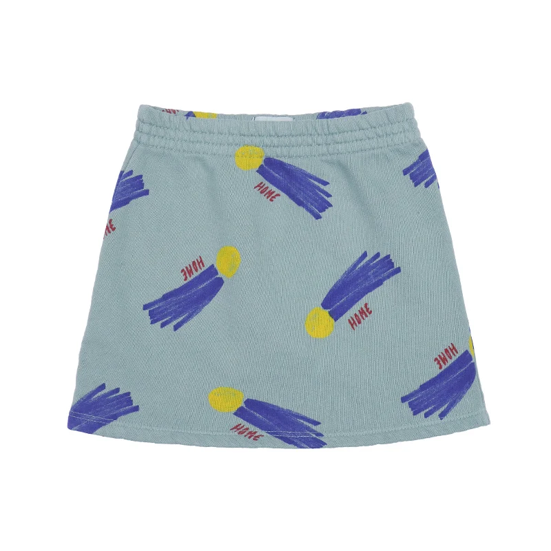 skirt Одежда для маленьких девочек; BC; рубашка с гофрированным воротником; юбка-пачка; детская блузка на пуговицах Сатурна; топы; Рождественский наряд; комплект одежды для маленьких мальчиков - Цвет: skirt