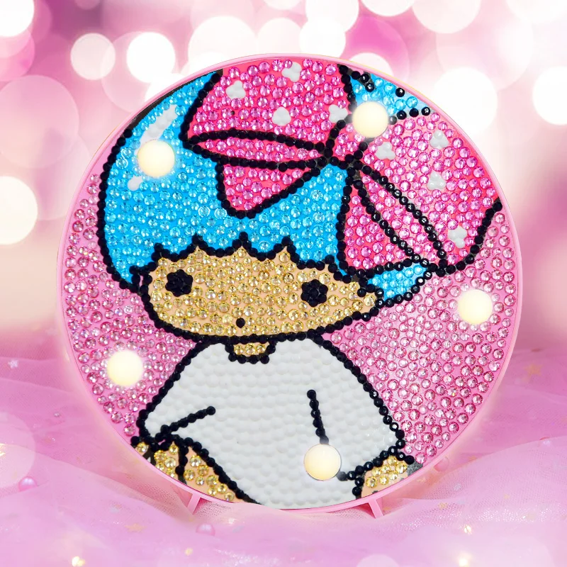 Новинка 2019 года Светодиодный светильник для мальчиков с героями мультфильмов 5D