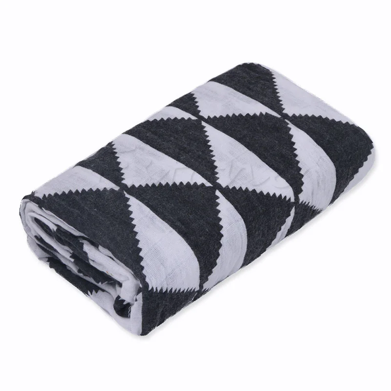 

120*120cm Baby Blanket Bedding Covers Boys Girls Muslin Swaddle New