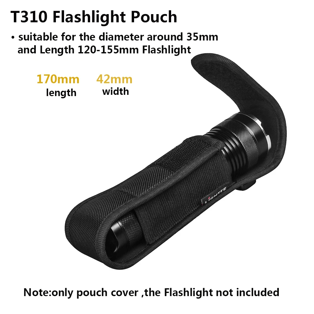 Тактический фонарик светодиодный фонарь чехол для фонарика Чехол Открытый