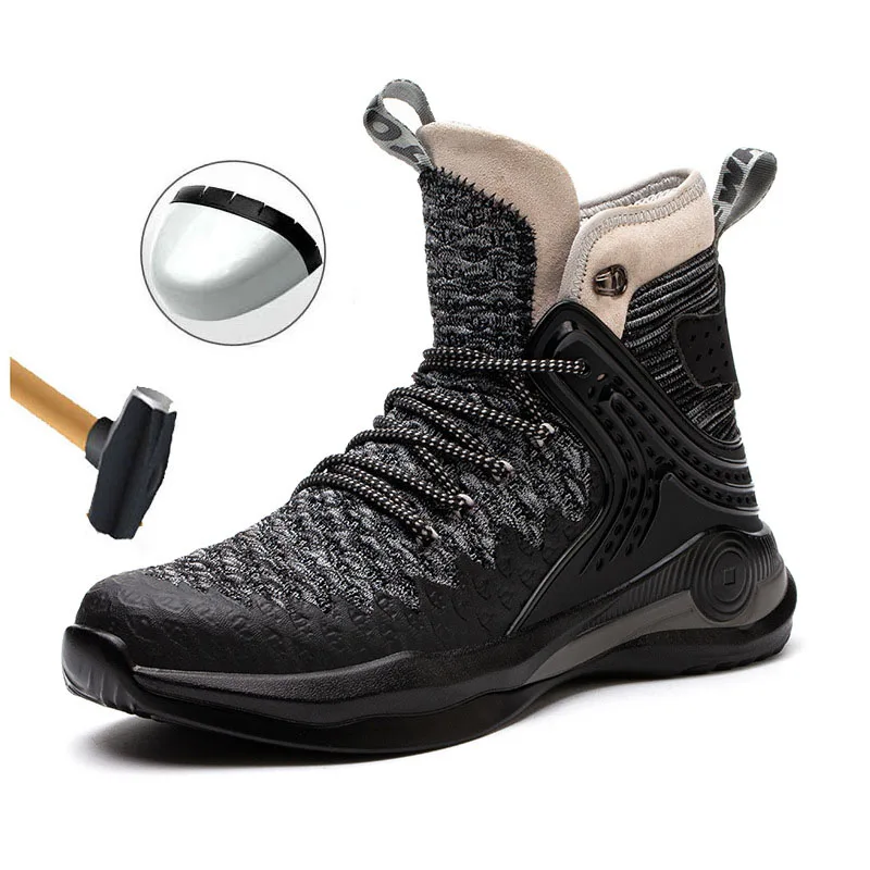 

High-quality work shoes, stab-resistant safety shoes, smash-resistant, stab-resistant men's shoes, indestructible men's boots