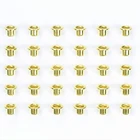 30 шт. Tamiya запасные части мини 4WD люверсы AO-1049 10324 старый шасси ось колеса Медный рукав пластиковое кольцо медные пробки