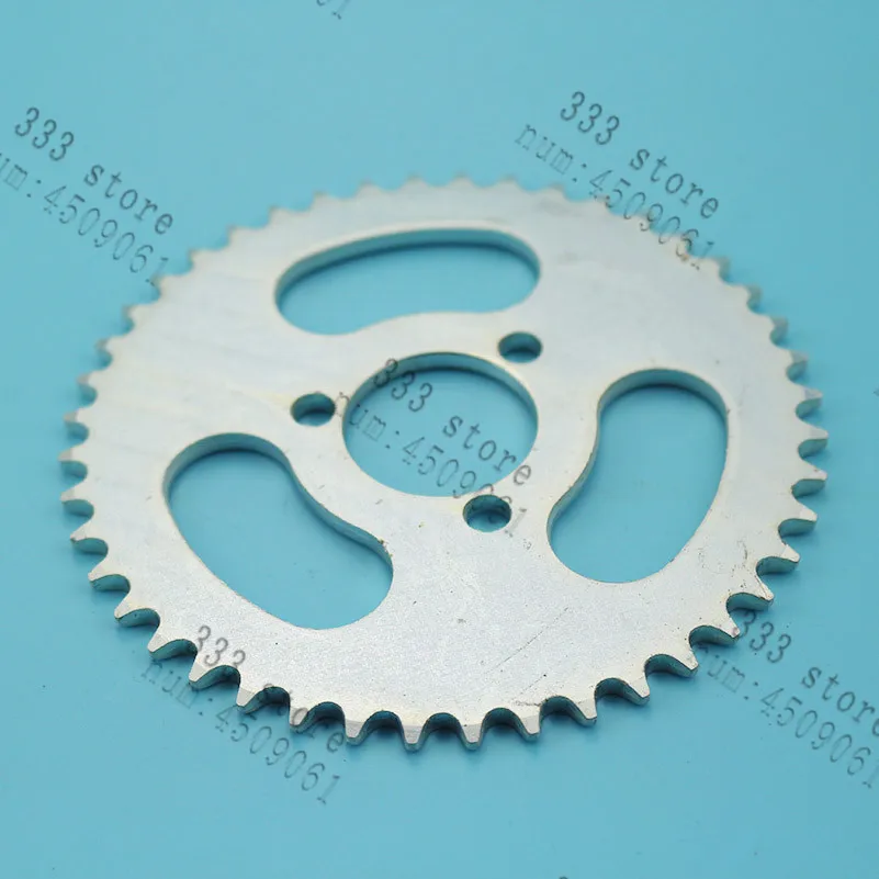 

Rear Chain Sprocket T8F 44T Tooth 29mm Silver For Mini Moto ATV Quad Dirt Pit Pocket Bike Parts Moped Scooter