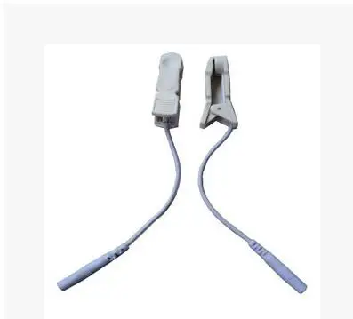 

2.0mm Hole Pin Breast Nipple Ear Pain Relief Clip Tens Electrode Lead Wire Connecting Cable Sleeping Aids for Massagers Earclips