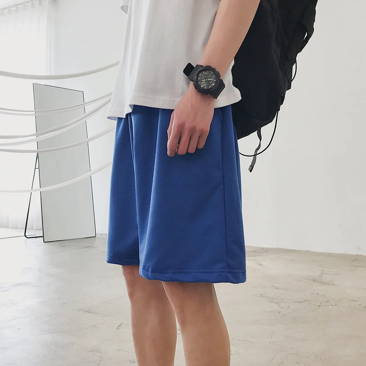 

2021 New Summer Cotton Soft Shorts Men Casual Home Stay Sweatpants Men's Running Shorts Sporting Men Shorts Jogging Short Pants