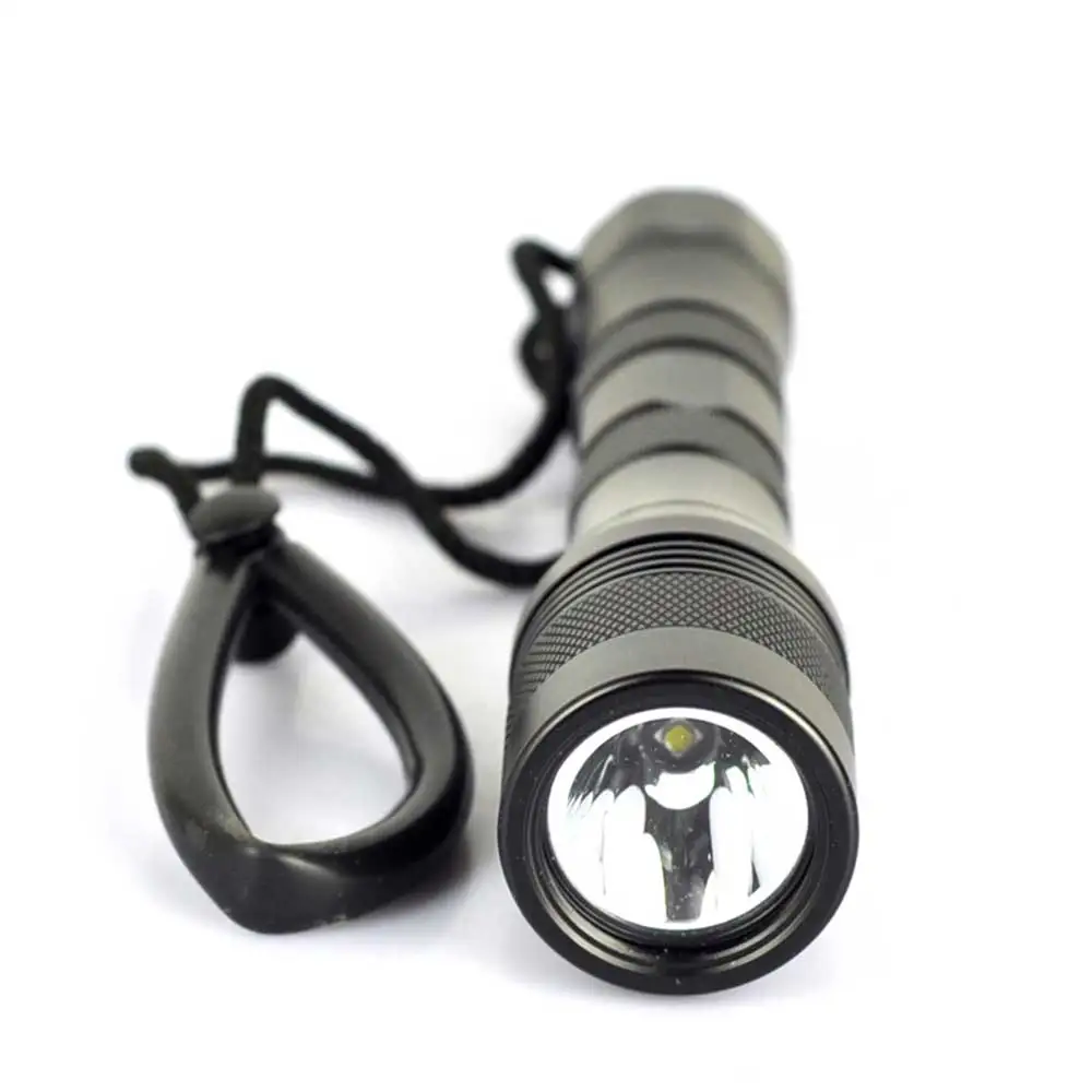 Brightest LED Flashlight Diving light torch Lamp Waterproof Professional Portable Underwater led Scuba diving lamp 18650 Battery | Лампы и