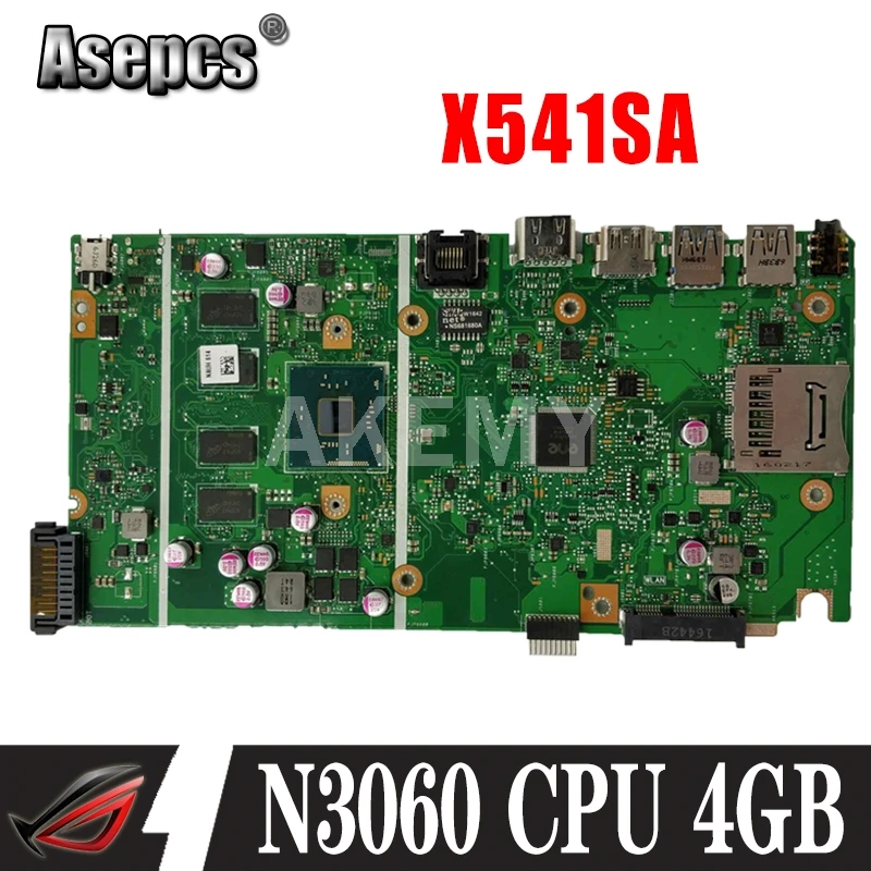 Akemy X541SA материнская плата для ASUS X541S F541S ноутбука 100% работа оригинальная процессор
