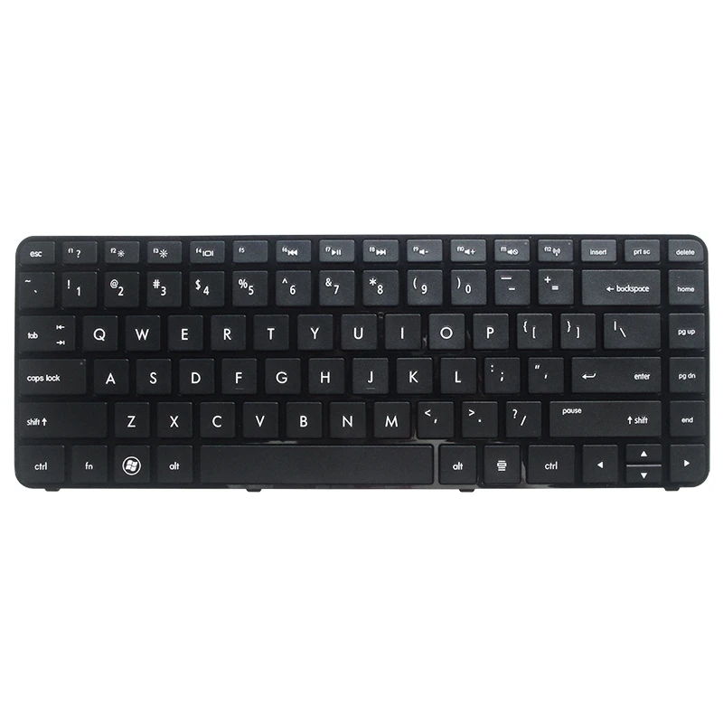 Черная клавиатура YALUZU для HP Pavilion новая с рамкой ноутбука 673608 680555 001 698188